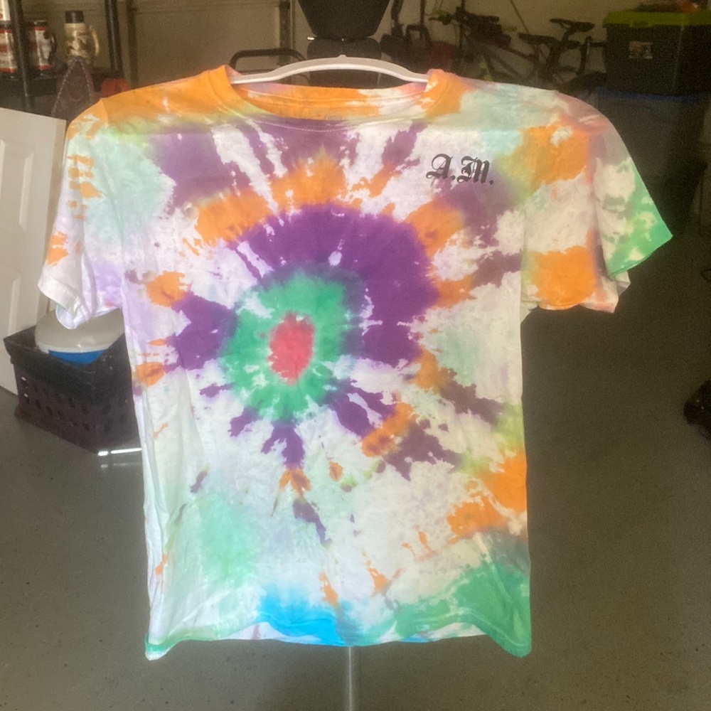 Unisex custom tie dye A.M. Heat